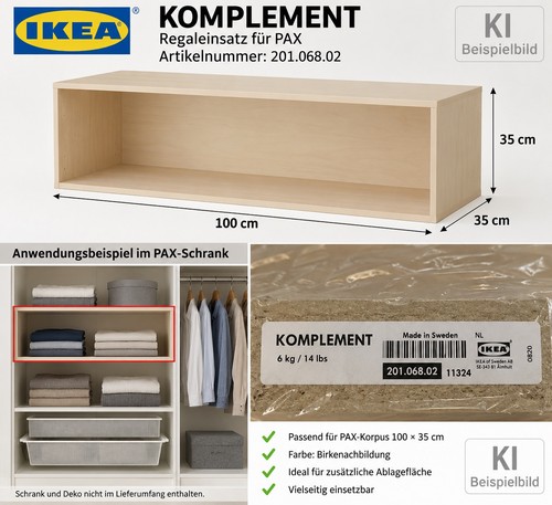 Ikea komplement regaleinsatz - komplement,